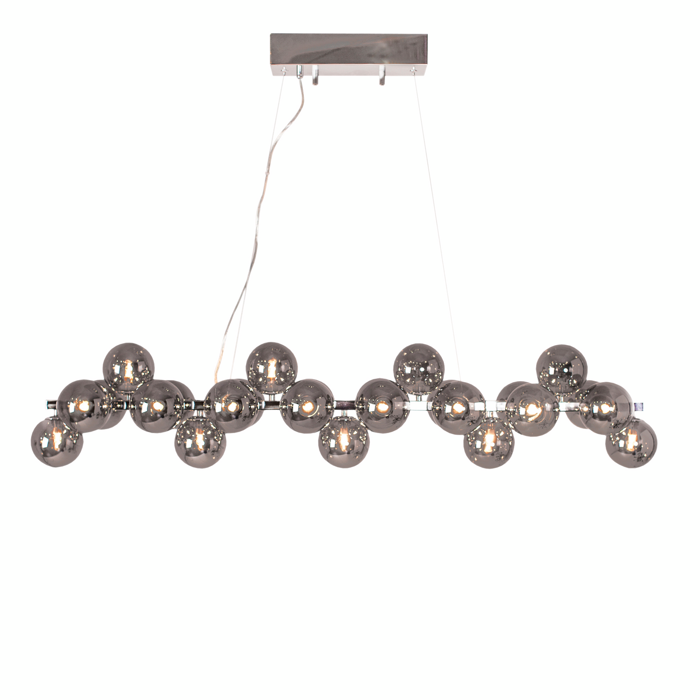 Riippuvalaisin By Rydéns Splendor Bar kromattu