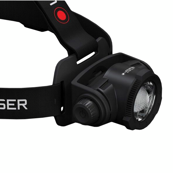 Otsalamppu Ledlenser H15R Core musta 2500lm ladattava