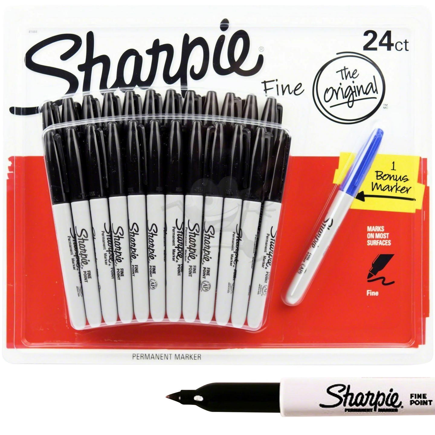 Merkkaustussi Sharpie Fine 25kpl