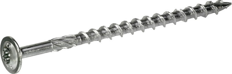 Rakenneruuvi Senco 8x200mm sähkösinkitty laippakanta 50kpl