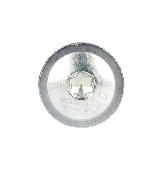 Rakenneruuvi Senco 8x200mm sähkösinkitty laippakanta 50kpl