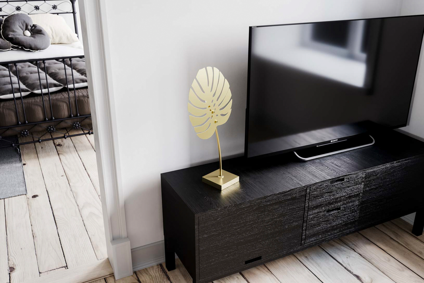 Pöytävalaisin By Rydéns Costa Rica mattamessinki