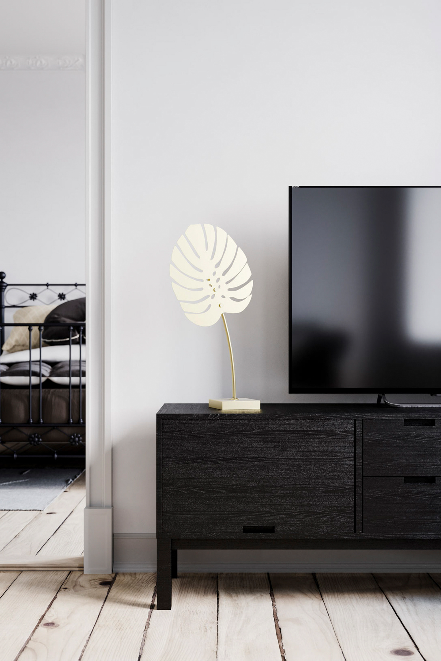 Pöytävalaisin By Rydéns Costa Rica mattamessinki