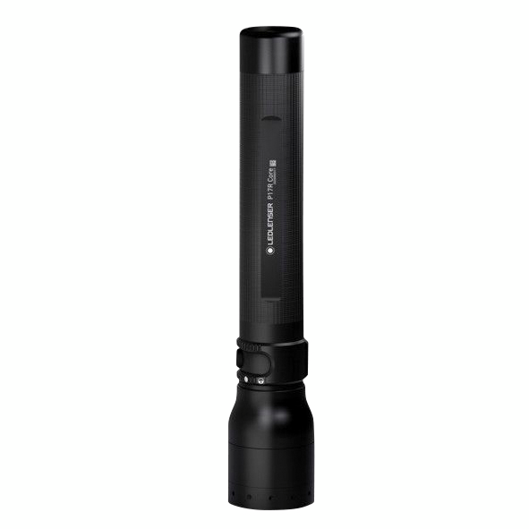 Taskulamppu Ledlenser P17R Core musta 1200lm ladattava