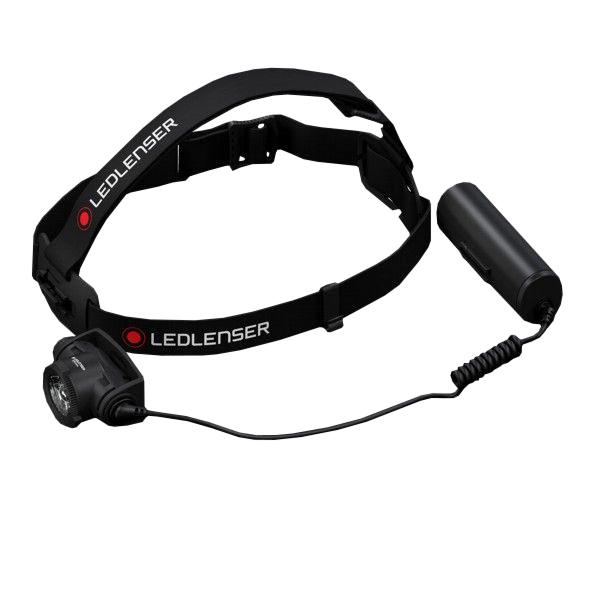 Otsalamppu Ledlenser H7R Core musta 1000lm ladattava