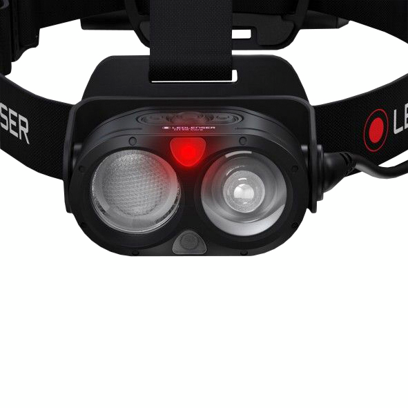 Otsalamppu Ledlenser H19R Core musta 3500lm ladattava