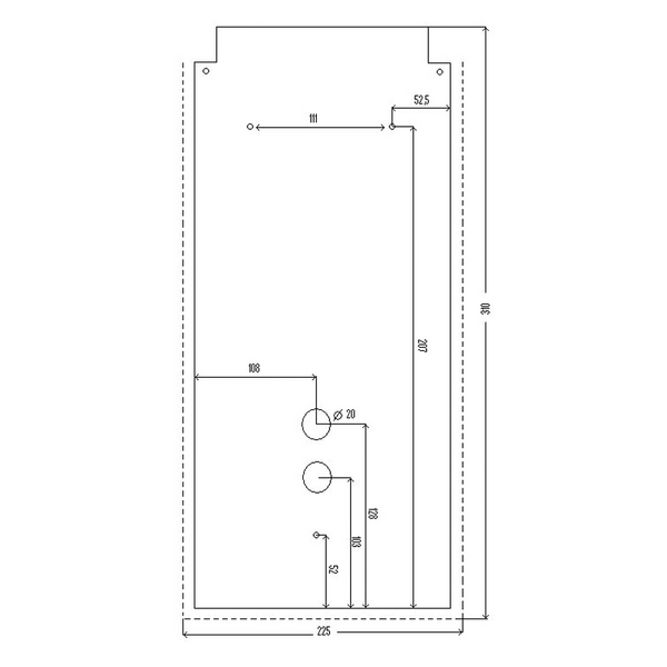 Seinävalaisin Karlux Kaari 100W E27 harmaa IP34