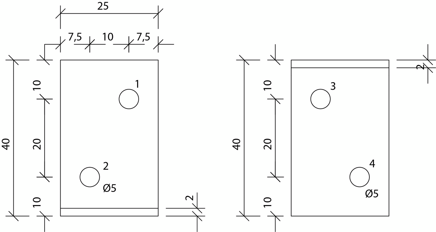 Kulmalevy Paslode 40x40x2,0x25mm 211390