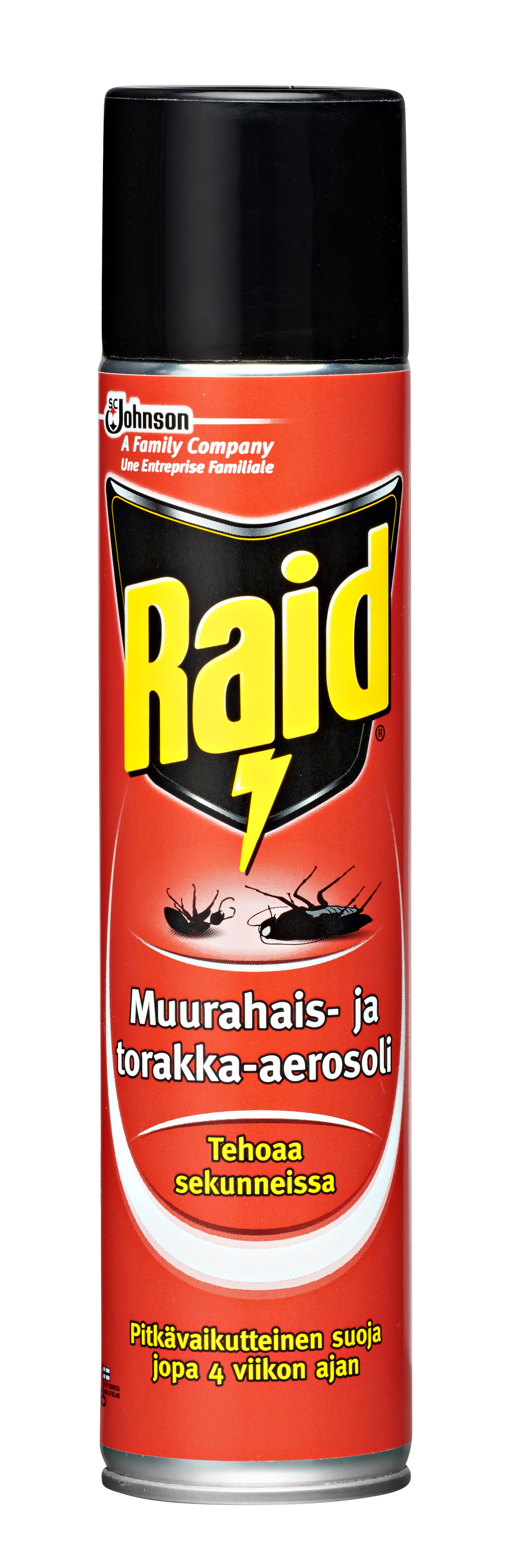 Muurahais-ja torakka-aerosoli Raid 300ml - K-Rauta
