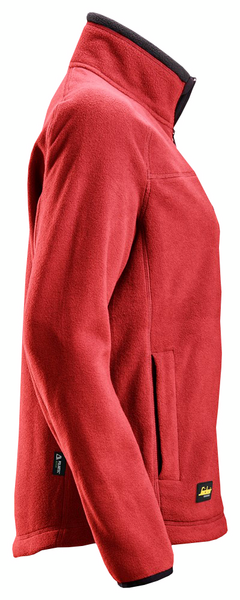 Fleecetakki Snickers Polartec naisten 8027-1604 chilinpunainen-musta