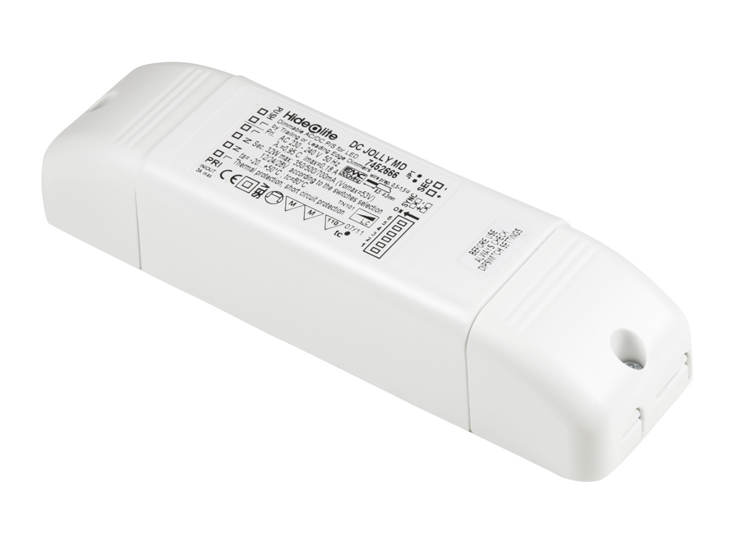 Elektroninen liitäntälaite Hide-a-lite Jolly MD Universal