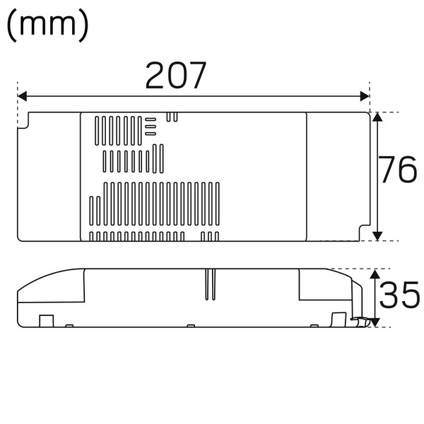 Elektroninen liitäntälaite Hide-a-lite MDR led Dali 100W