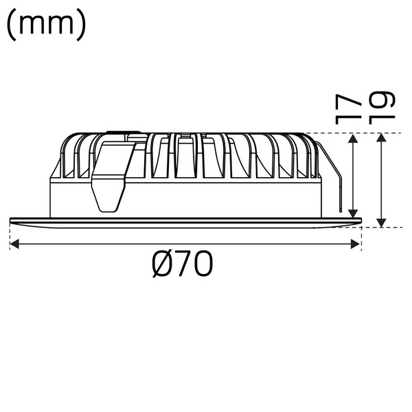 Alasvalo Hide-a-lite 12-sarja 1202 Smart 3000K teräs