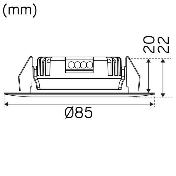 Alasvalo Hide-a-lite 12-sarja 1218 Smart 3000K valkoinen
