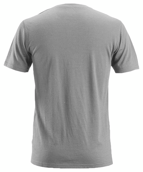 T-paita Snickers merinovilla 2527-2800 harmaameleerattu