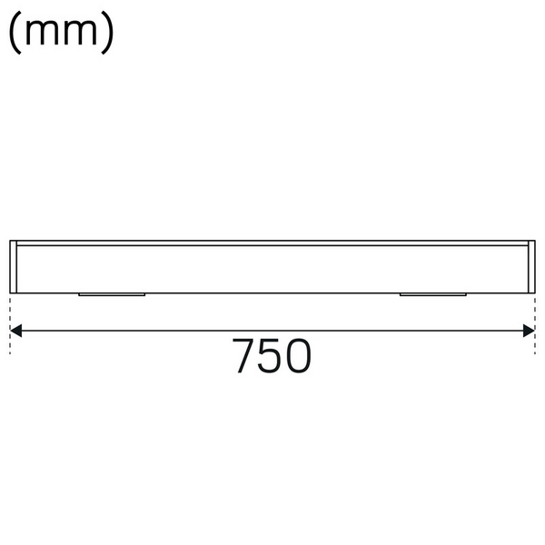 Led-profiili Hide-a-lite Extend G2 750mm 3000K