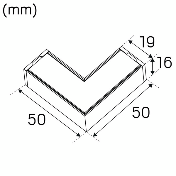 Led-profiili Hide-a-lite Extend G2 Corner 4000K