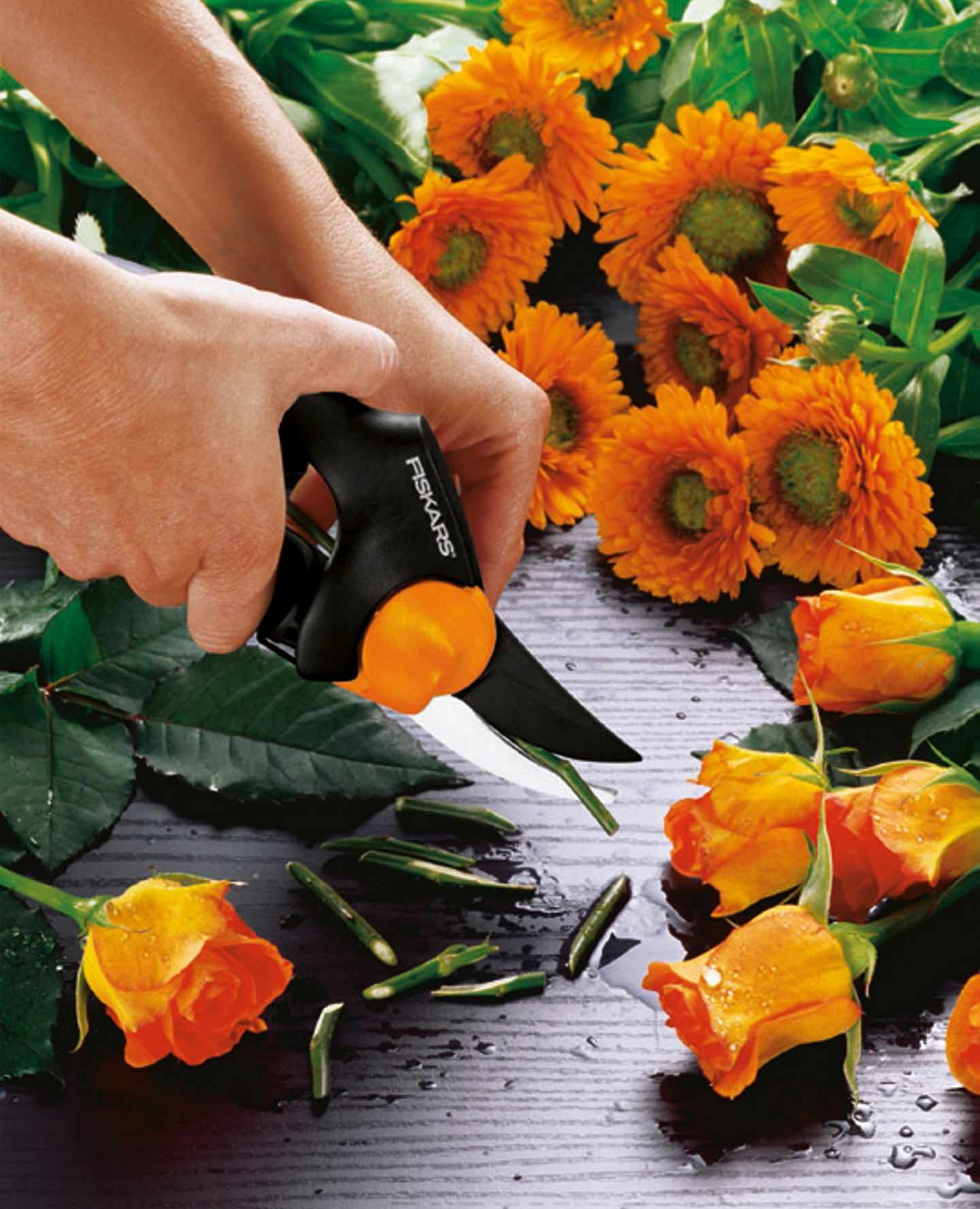 Oksasakset Fiskars PRO ohileikkaava 1000574