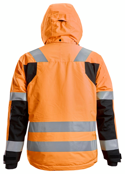 Talvitakki Snickers vedenpitävä Hi-Vis 1132-5558