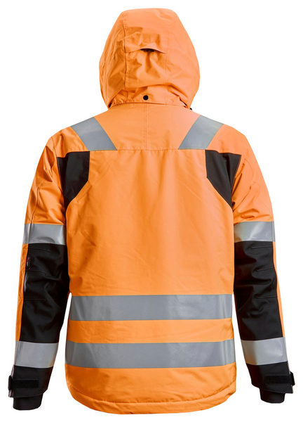 Talvitakki Snickers vedenpitävä Hi-Vis 1132-5558