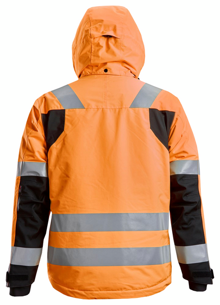 Talvitakki Snickers vedenpitävä Hi-Vis 1132-5558