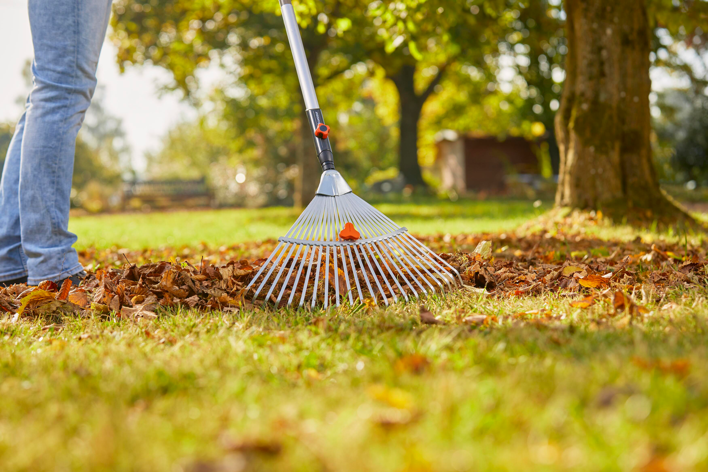Lehtiharava Gardena Combisystem metallinen säädettävä 03103-20