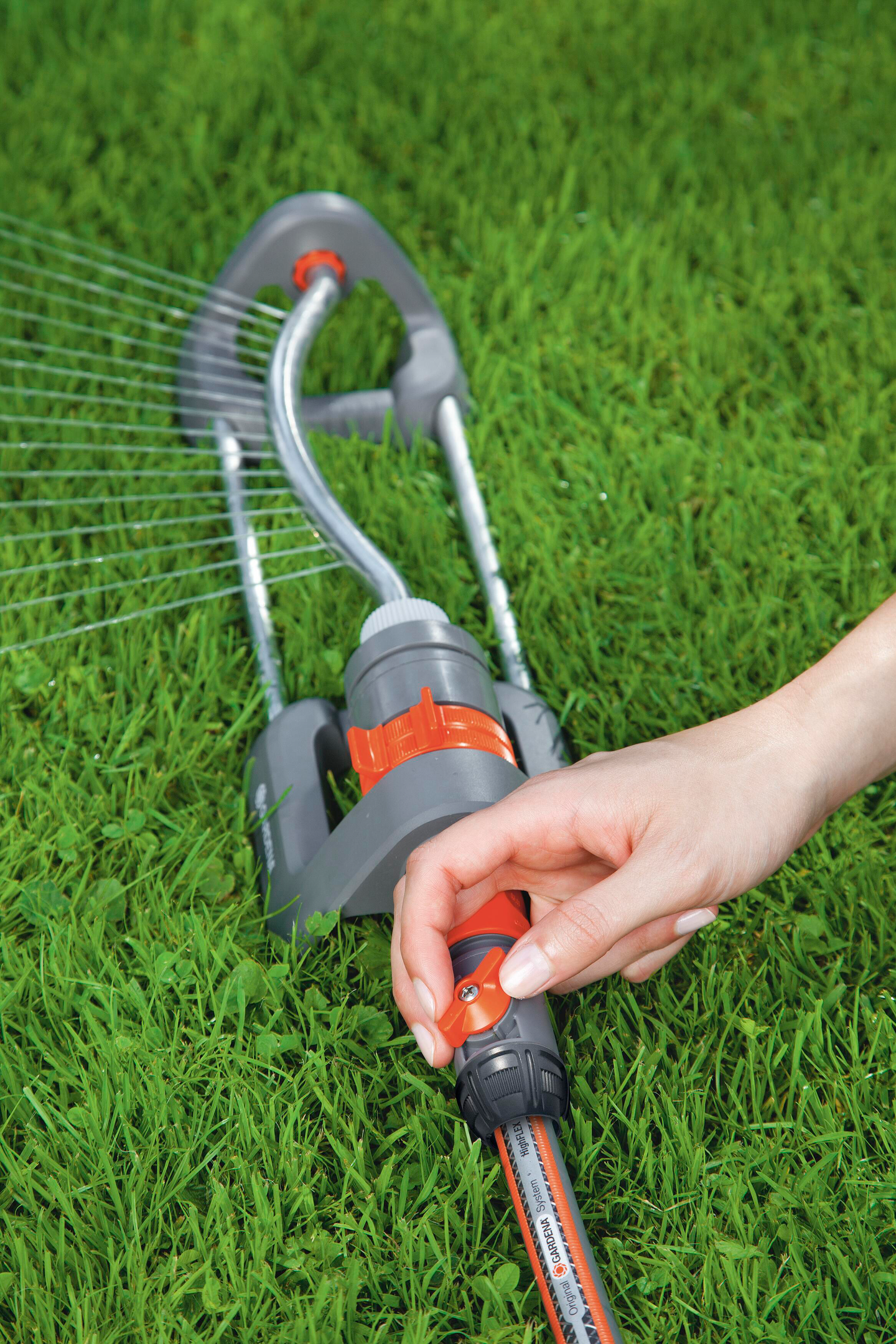 SNABBKONTAKT GARDENA MED REGLERVENTIL