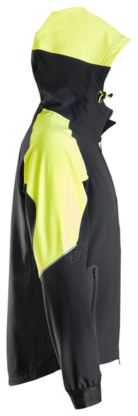 Vetoketjuhuppari Snickers neon 8025-0467 musta-neonkeltainen