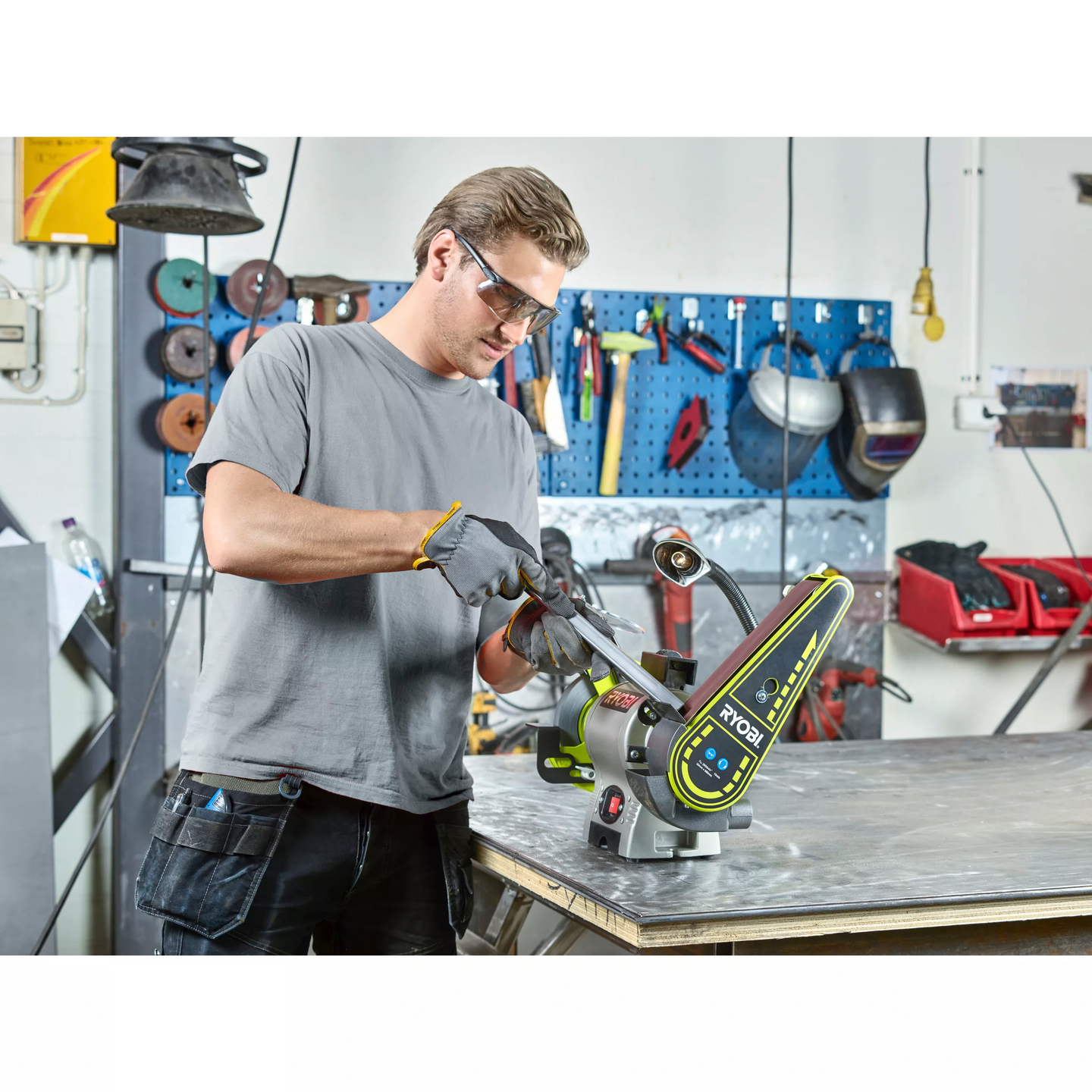 Yhdistelmähiomakone Ryobi RBGL250G