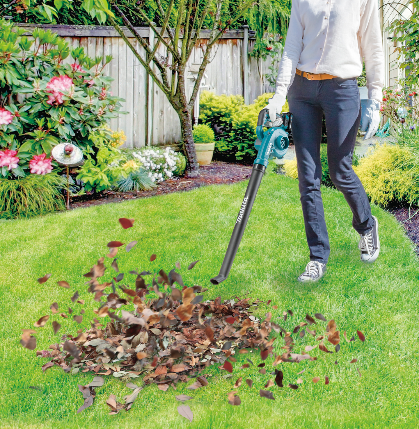 Puhallin Makita UB101DZ 12V runkoversio taivutettu putki