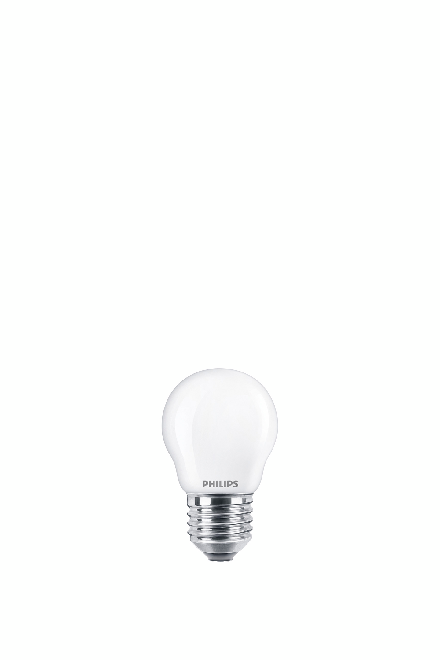 Led-mainoslamppu Philips 4,3W 470lm P45 E27 2700K 2kpl