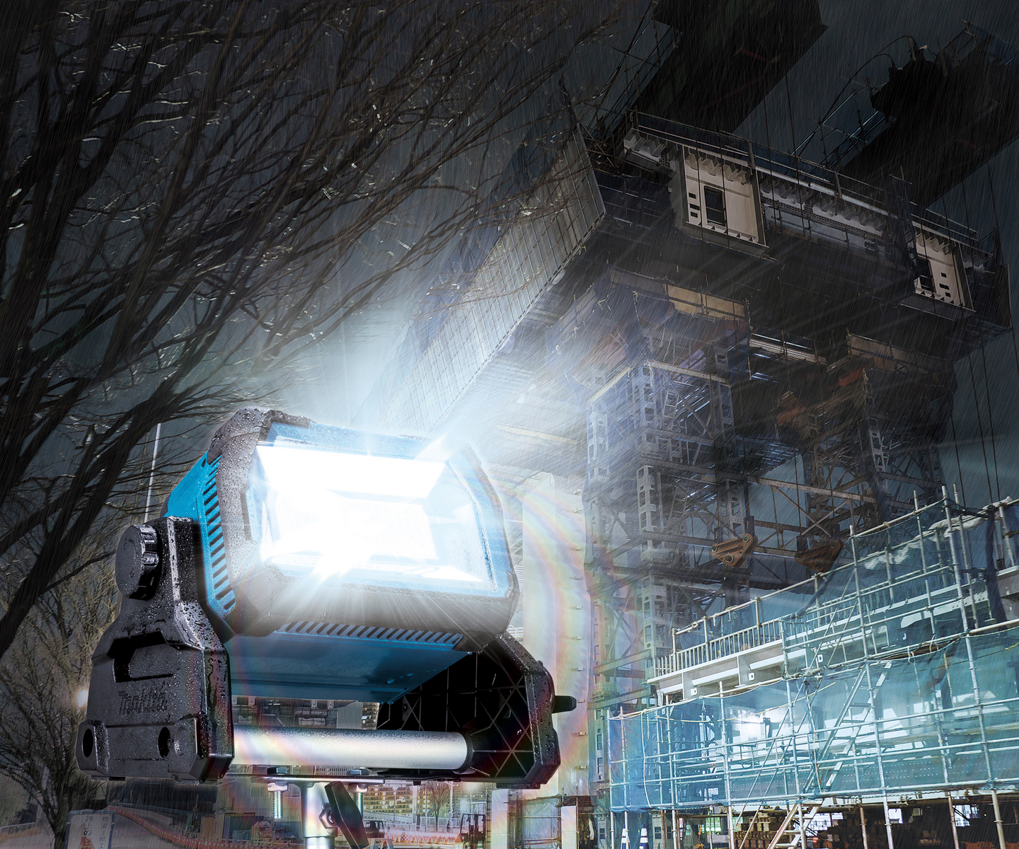 Työmaavalaisin Makita DML809 18V LXT runko