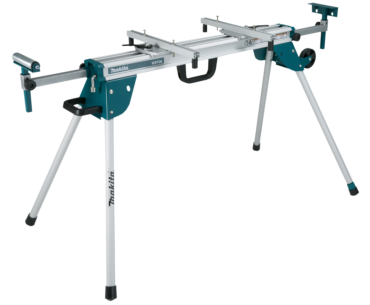 Katkaisu- ja jiirisaha + jalusta Makita LS0815FLN + WST06-jalusta