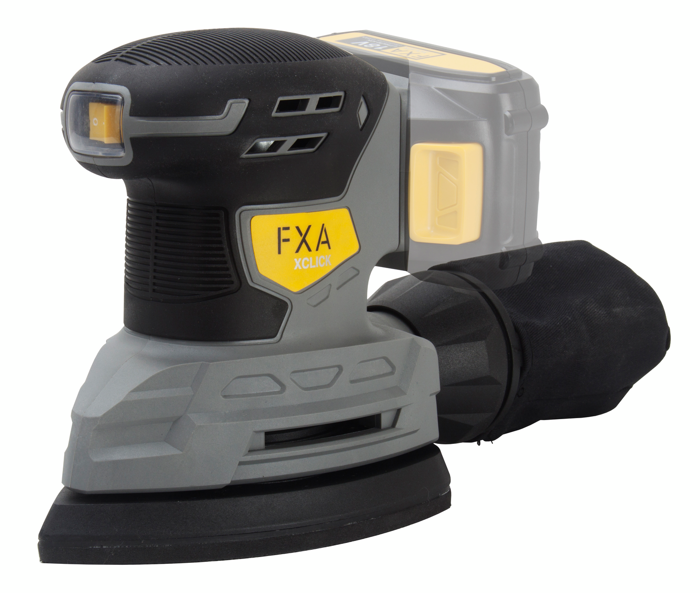 Akkukärkihiomakone FXA XCLICK 18V