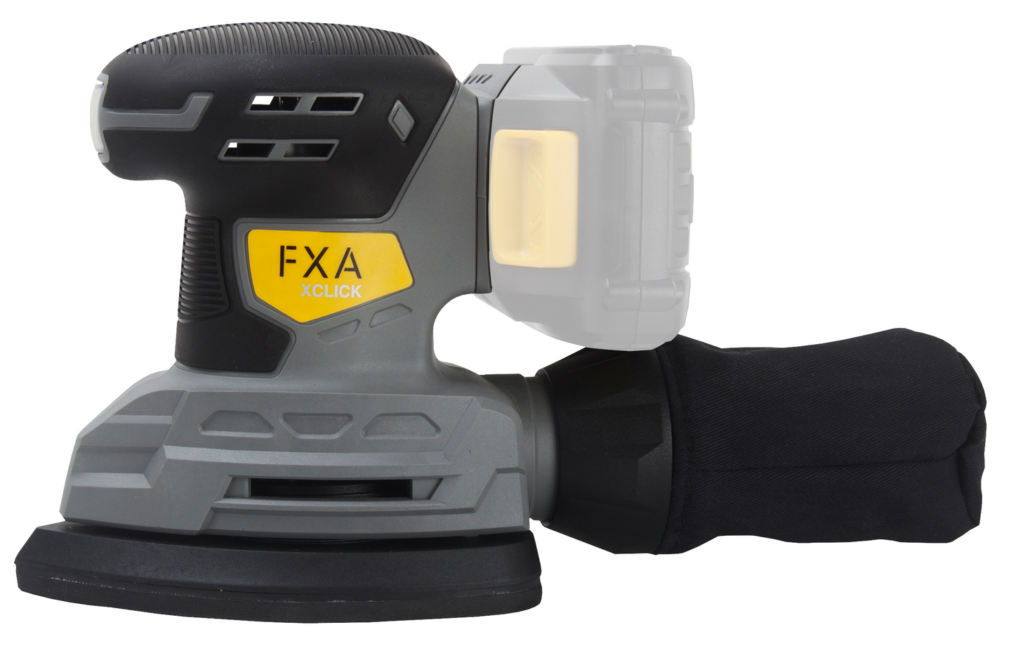 Akkukärkihiomakone FXA XCLICK 18V