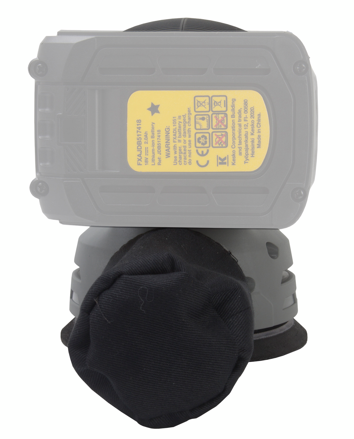 Akkuepäkeskohiomakone FXA XCLICK 18V runko