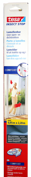 INSEKTSNÄT DÖRR 0,95X2,2 ANTRA TESA 55845 LAMELL COMFORT
