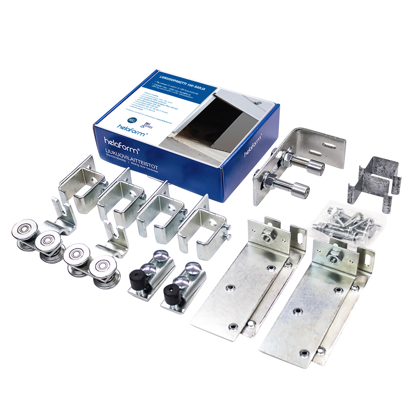 Liukuovipaketti Helaform 150-sarja maks. 1500mm ovelle