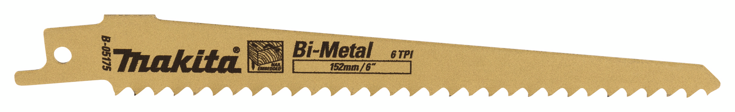 Puukkosahanterä Makita BiM 150x1,25mm puu/naulat 2kpl