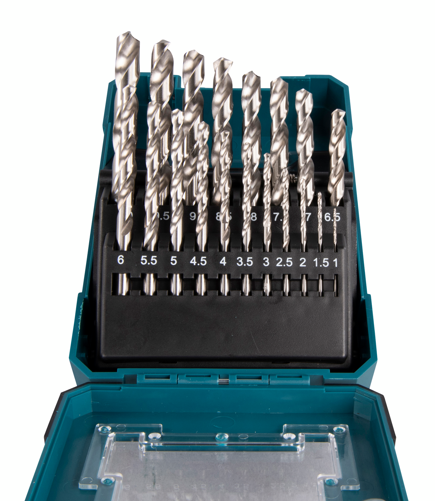 Metalliporanteräsarja Makita 19-osainen HSS-G 1-10mm