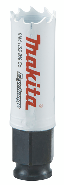 Reikäsahanterä Makita Ezychange BIM 8% koboltti 20mm