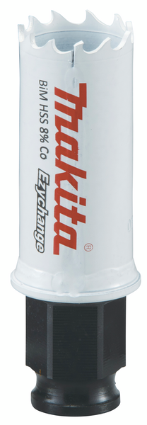 Reikäsahanterä Makita Ezychange BIM 8% koboltti 22mm