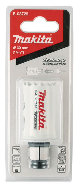 Reikäsahanterä Makita Ezychange BIM 8% koboltti 30mm