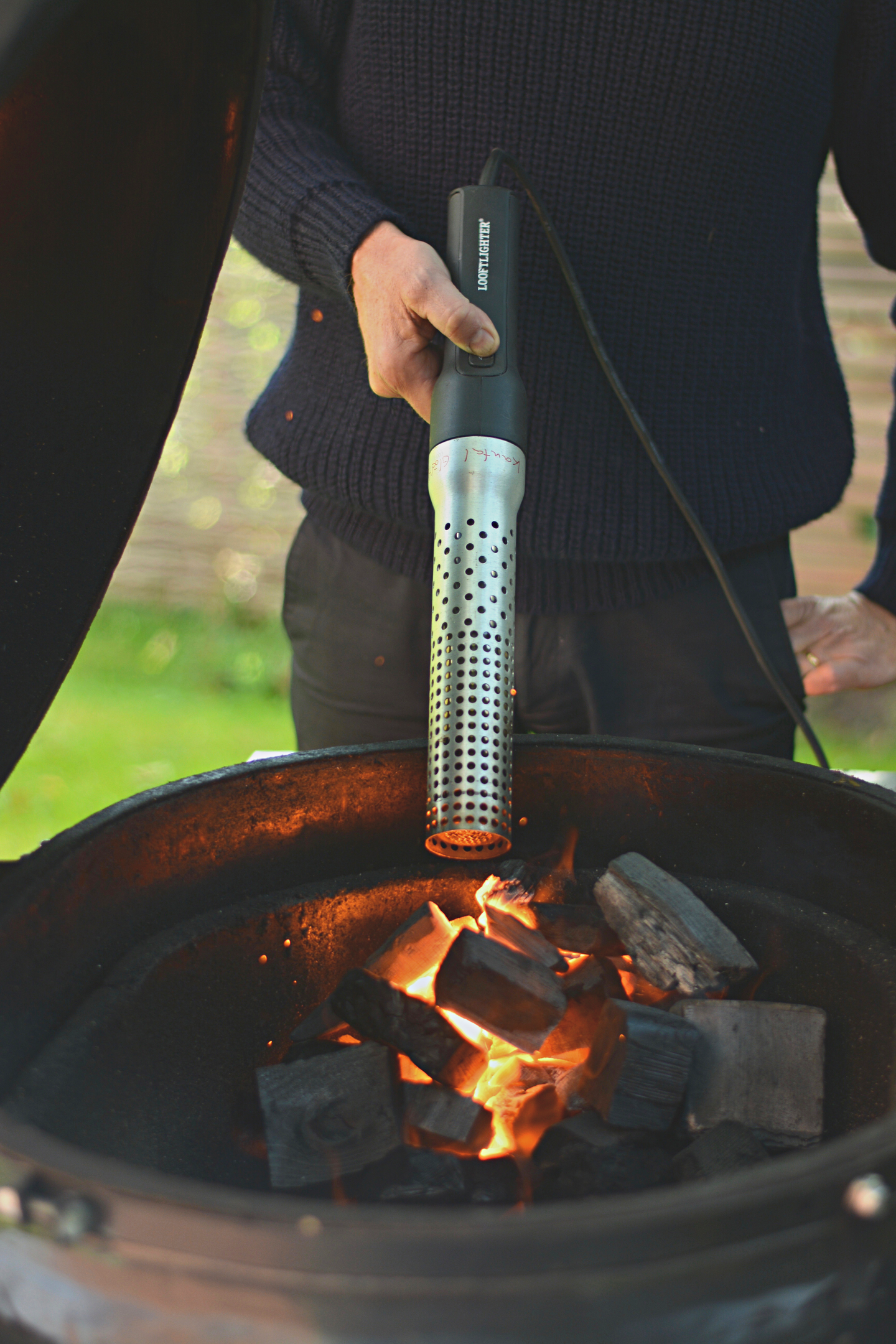 Sähkösytytin Looftlighter grillit ja tulisijat