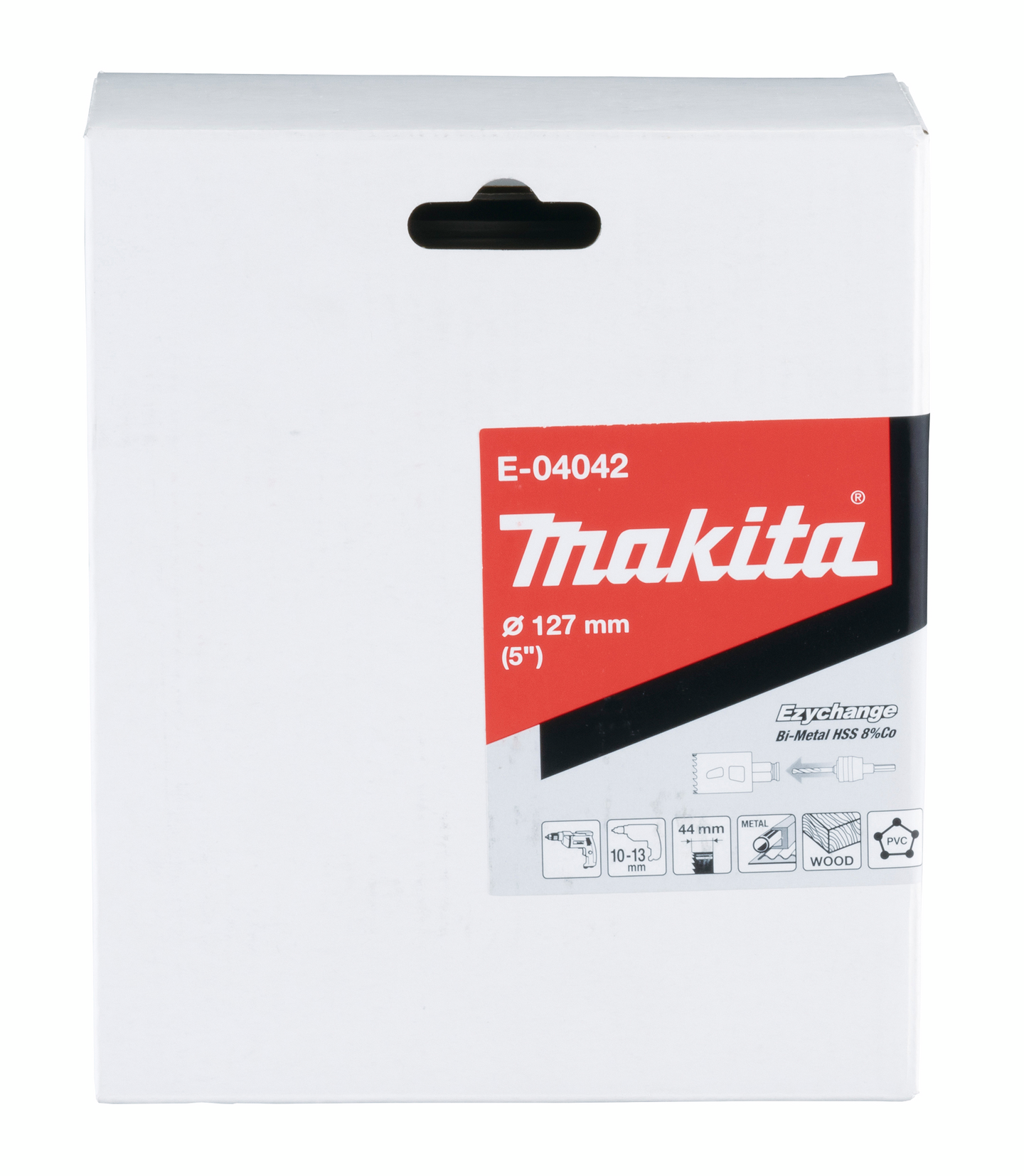 Reikäsahanterä Makita Ezychange BIM 8% koboltti 127mm