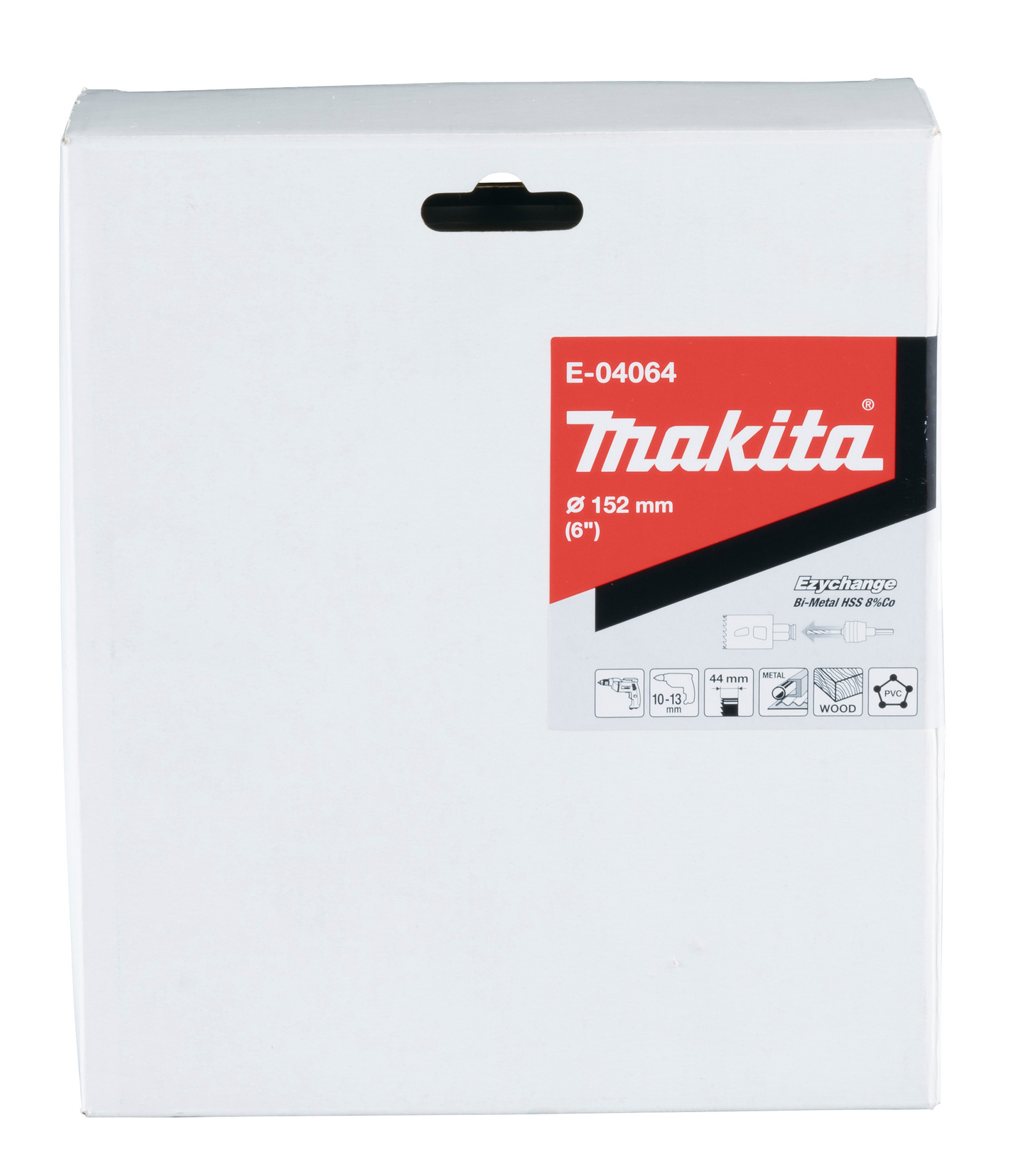 Reikäsahanterä Makita Ezychange BIM 8% koboltti 152mm