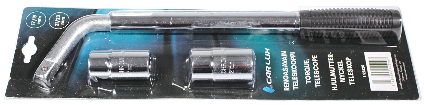 Rengasavain teleskooppi 17,19,21 ja 23mm