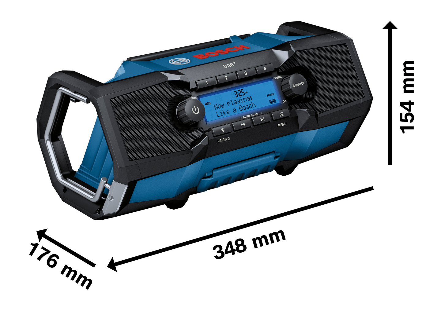 Akkuradio Bosch GPB 18V-2 SC DAB Solo