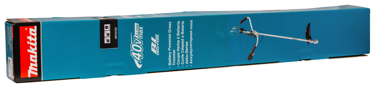 Ruohotrimmeri Makita UR101CZ akkurepulle PDC01 runko