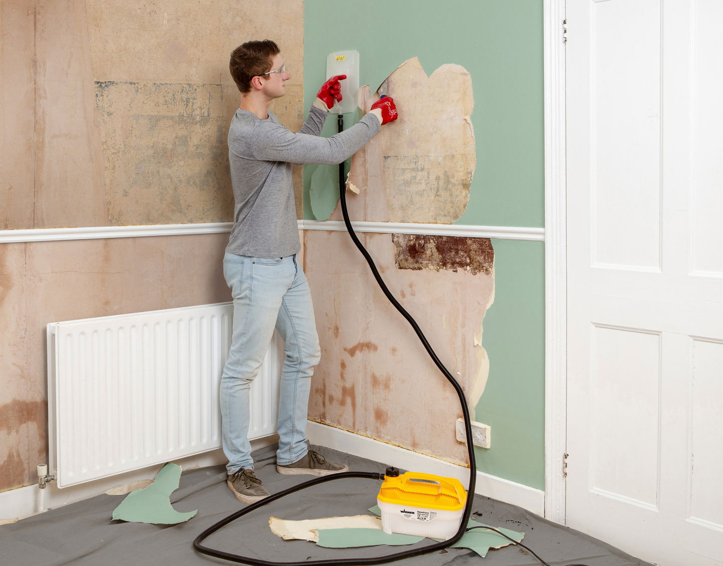 Tapetin höyryirrotin Wagner Steam Force